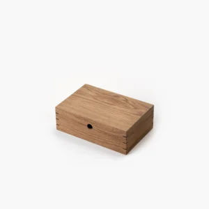 Oak practical storage box